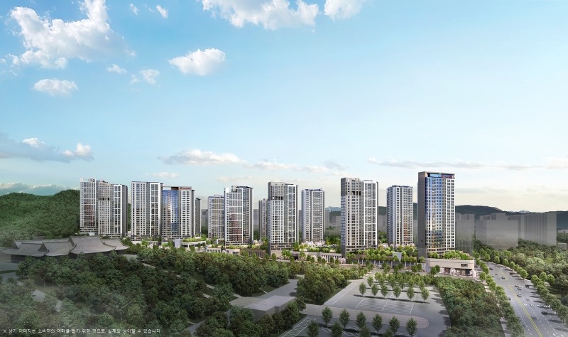 힐스테이트 중외공원 투시도./사진제공=현대엔지니어링