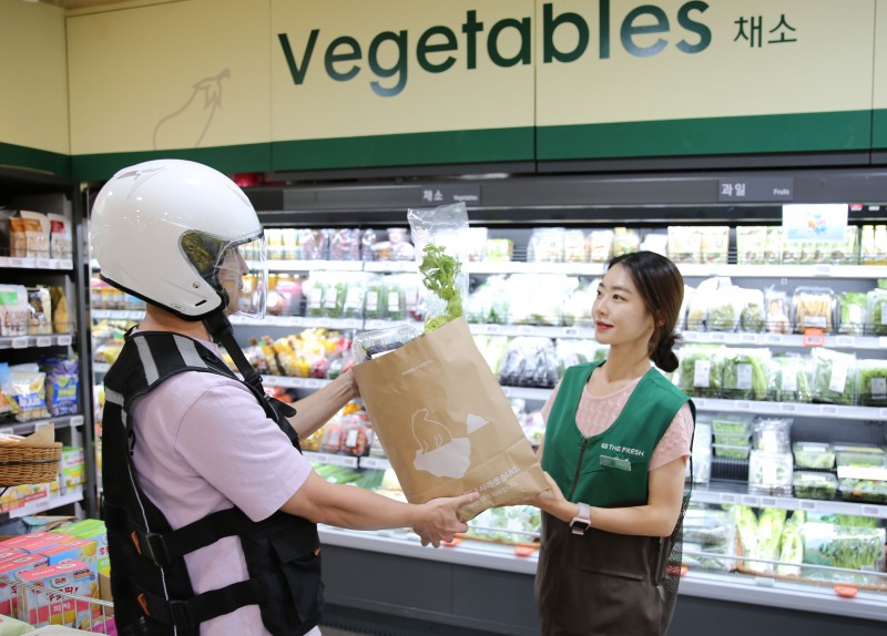 GS리테일의 퀵커머스 매출이 지난해 같은 기간보다 약 160% 신장했다. /사진제공=GS리테일