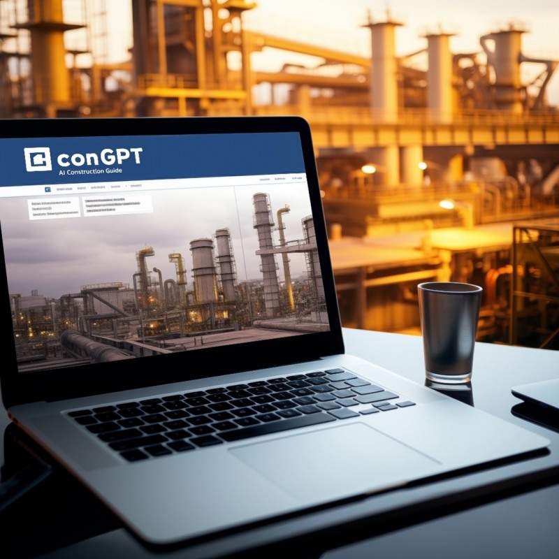 롯데건설이 두아즈와 함께 개발한 ConGPT 샘플이미지 / 사진제공=롯데건설