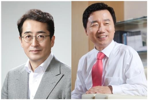 김용범 메리츠금융 부회장(왼쪽), 최희문 메리츠금융 부회장