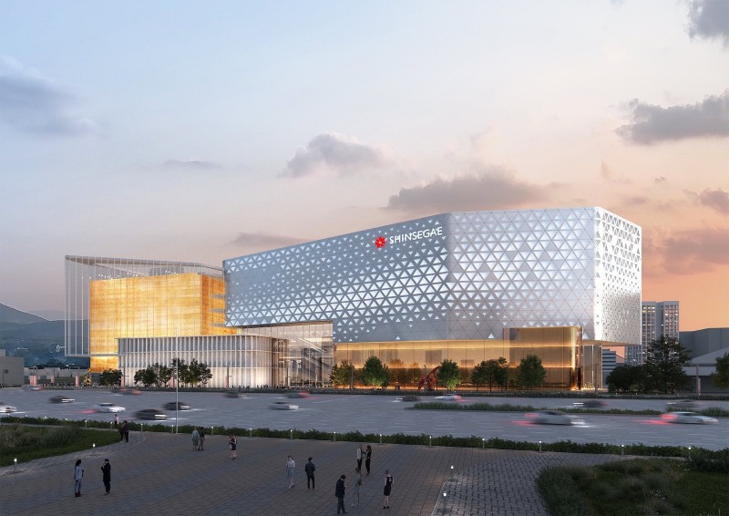 광주신세계 개발 조감도. /사진제공=신세계