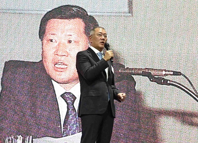 정의선 회장 "양궁, 대중에게 더 다가가도록 신기술 지원"