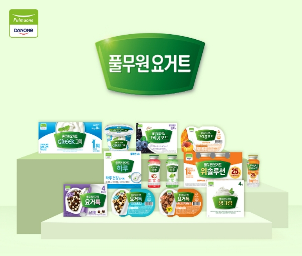 요거트 기업 풀무원다논(대표 임광세)은 국내 발효유 시장 내 경쟁력 강화를 위해 ‘풀무원요거트’를 론칭하고 글로벌브랜드 ‘액티비아’와 이원화해 국내 발효유 시장 공략에 나선다. /사진=풀무원다논