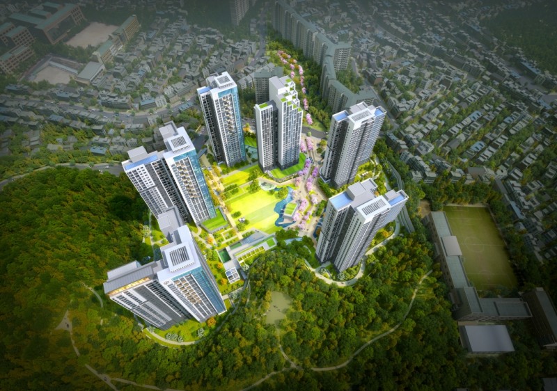 대방동 군부지 메인조감도 / 사진제공=대우건설