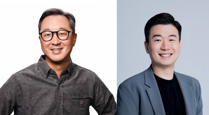 (왼쪽부터) 데이비드 리 CFO 겸 COO, 김용수 CSO. / 사진제공=네이버웹툰