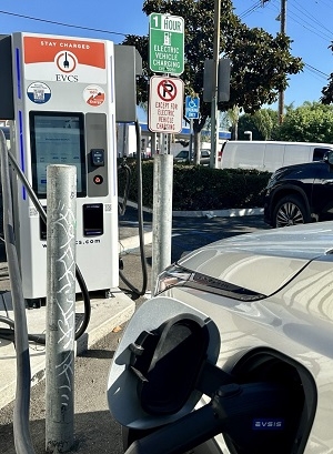 EVSIS 북미 시범운영 거점. 사진=롯데정보통신