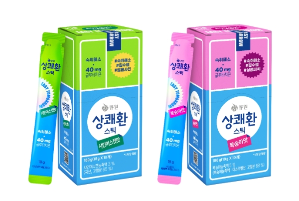 삼양그룹 식품 계열사 삼양사(대표 최낙현)는 상쾌환 스틱 샤인머스캣맛과 복숭아맛을 출시했다고 20일 밝혔다. /사진=삼양그룹 삼양사