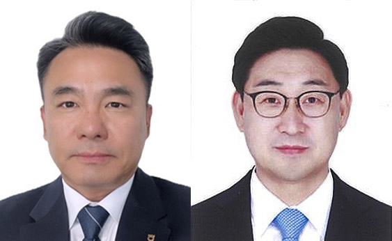 ▲ 농협중앙회 김경록 강원본부장(왼쪽), 농협은행 김기연 강원본부장(오른쪽)