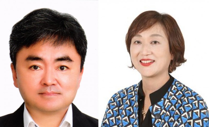 배진석 Sh수협은행 정보보호본부장(왼쪽)과 김혜곤 Sh수협은행 DT본부장(오른쪽). /사진제공=Sh수협은행