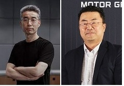 현대차 송창현 SDV본부장 사장(왼쪽)과 김흥수 GSO본부장 부사장