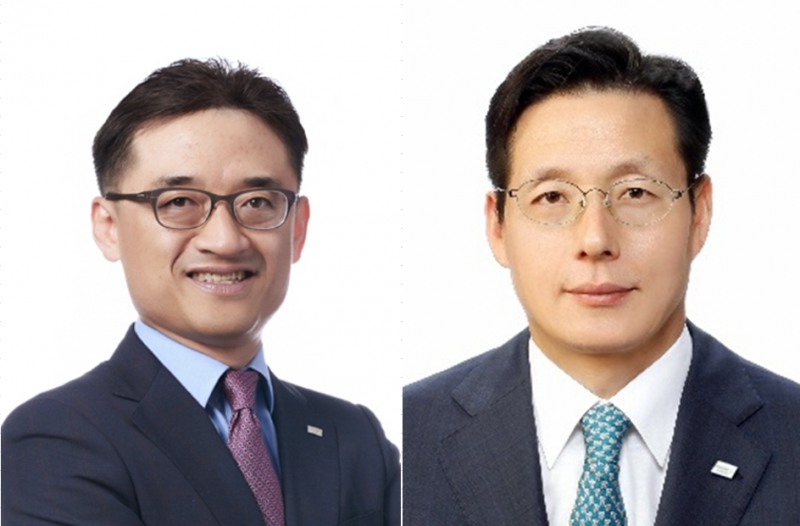 김미섭 미래에셋증권 대표이사 부회장(왼쪽), 허선호 미래에셋증권 대표이사 부회장(오른쪽) / 사진제공= 미래에셋증권