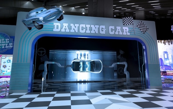 CES2024 SK그룹 부스 댄싱카 조감도. 사진=SK온