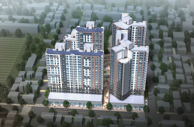 의정부 가능동 651-14번지 일원 노후주택 가로주택정비사업 조감도./사진제공=우리자산신탁