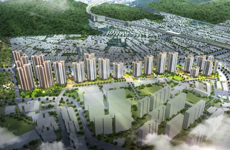 인천 십정5구역 신축 예정 조감도./사진제공=대한토지신탁