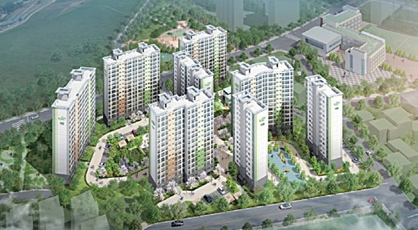 김포 고촌 양우내안애 조감도./사진제공=양우건설