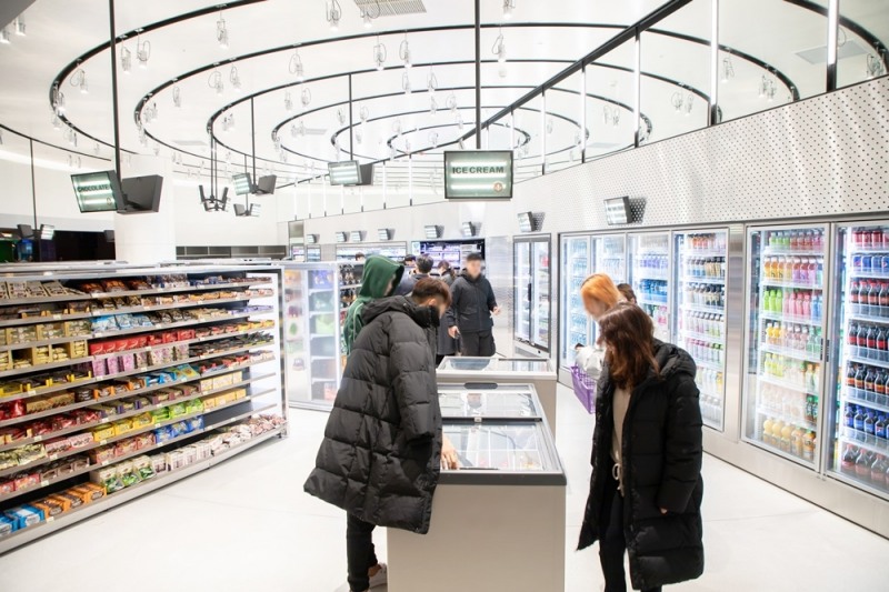 CU의 세번째 플래그십 스토어 내부 모습. /사진제공=BGF리테일