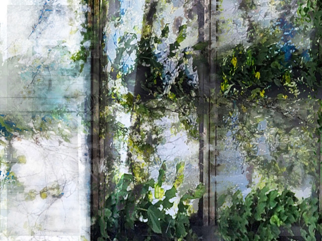 윤은경作. 고요에 서다. digatal drawing. 80x60cm. 2023