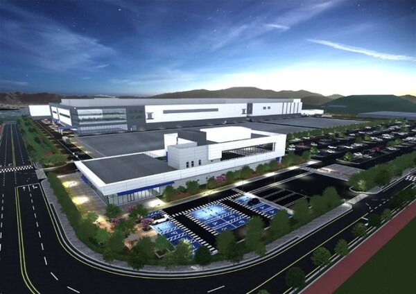 금양 3억셀 2차전지 생산시설 조감도. 사진 제공=동부건설