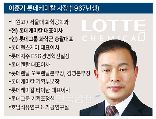 롯데케미칼 이훈기 “유동성 돌파구 찾아라” 특명
