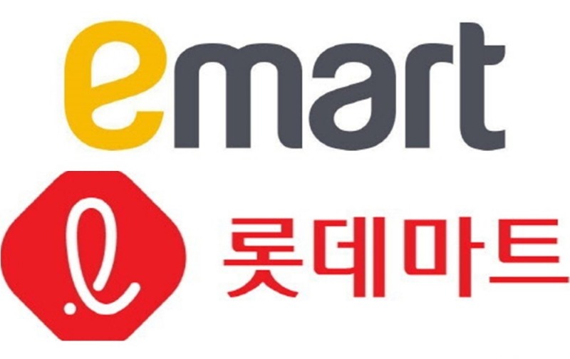 이마트와 롯데마트가 지난해 성적표에서 희비가 교차했다./사진제공=이마트, 롯데마트