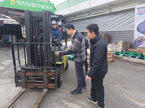 농협중앙회 강원검사국, 중대재해 예방 위한 현장점검