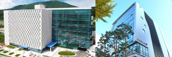 한국콜마·코스맥스 사옥. /사진=한국콜마, 코스맥스