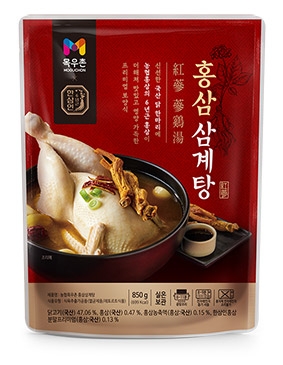 농협목우촌, 프리미엄 HMR보양식 '홍삼삼계탕' 출시