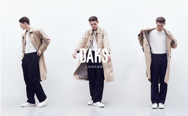 생활문화기업 LF(대표 김상균) 영국 클래식 브랜드 닥스(DAKS)는 봄·여름(SS) 시즌을 맞아 ‘뉴 런던(NEW LONDON)’을 주제로 한 남성 컬렉션을 5일부터 선보인다. /사진=LF 닥스
