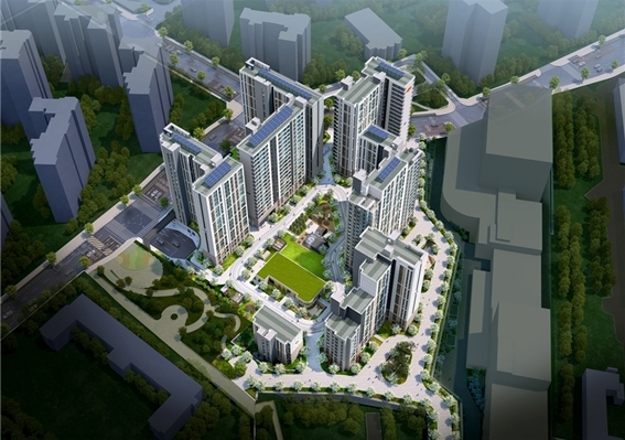 e편한세상 평촌 어반밸리 조감도./사진제공=DL건설