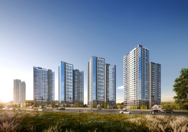 한화포레나 안산고잔2차 단지투시도 / 사진제공=한화 건설부문