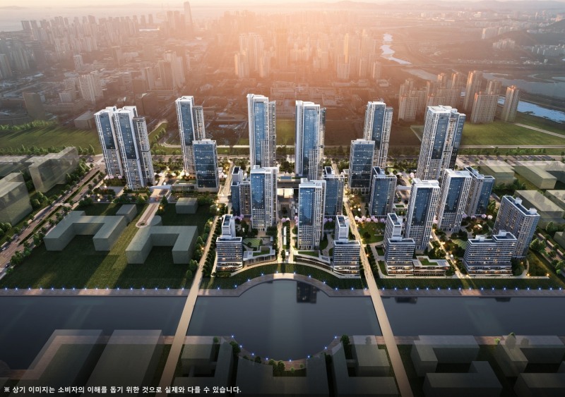 송도자이풍경채 그라노블 조감도./사진제공=GS건설