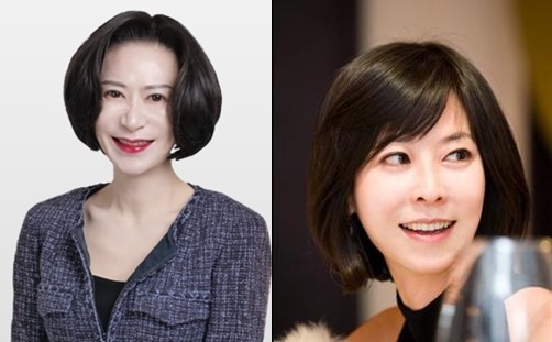 장혜선 롯데장학재단 이사장(왼쪽), 장선윤 롯데호텔 미주브랜드부분장 전무 /사진제공=롯데장학재단, 롯데호텔