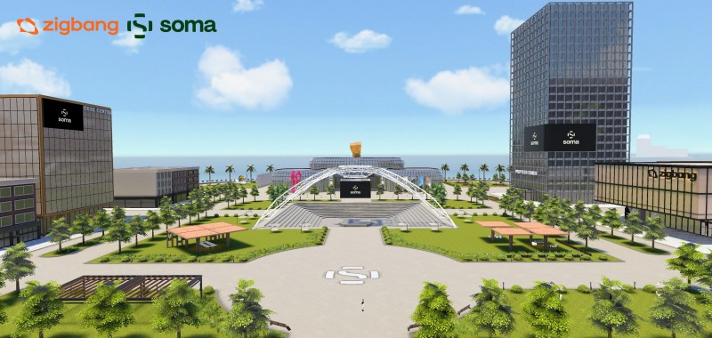 직방 가상오피스 'soma world' 전경 / 사진제공=직방