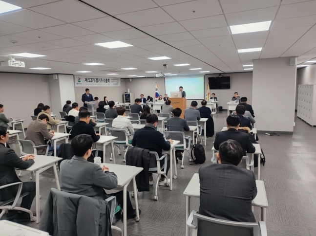 서울 강동구에서 열린 제53기 GS리테일 정기 주주총회 /사진제공=GS리테일