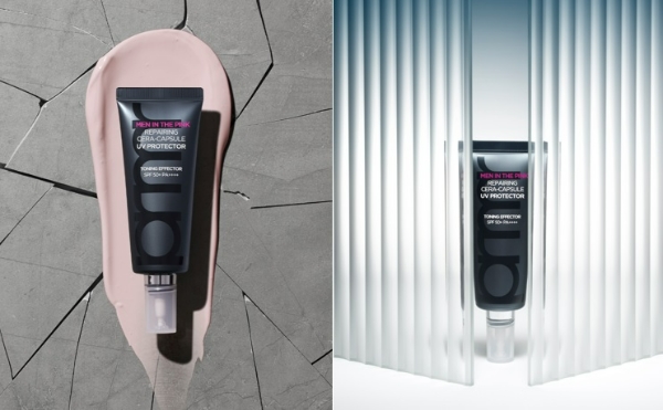 아모레퍼시픽(회장 서경배) 프리메라가 남성 슬로우에이징 관리를 위한 선크림 '리페어링 세라캡슐 UV 프로텍터 토닝 이펙터'를 25일 선보였다. /사진=아모레퍼시픽 프리메라