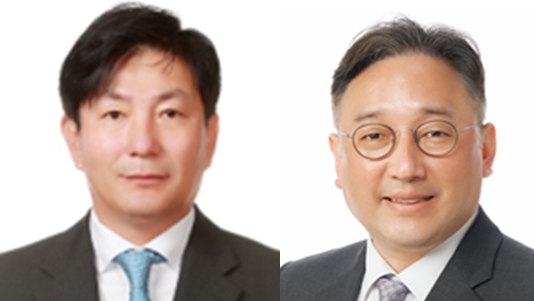 (왼쪽부터) NH투자증권 이성 IB1사업부대표, 신재욱 IB2사업부대표(~2024.04.08) / 사진제공= NH투자증권