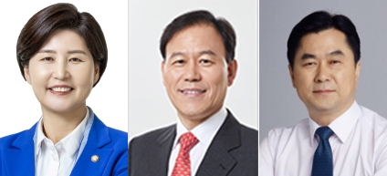 (왼쪽부터) 백혜련 더불어민주당 의원, 윤한홍 국민의힘 의원, 김종민 새로운미래 의원 / 사진출처= 국회 정무위원회 21대위원 명단 중 갈무리(2024)