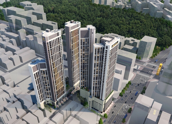 현대건설 대구 '힐스테이트 황금역리저브' 조감도.사진제공=현대건설