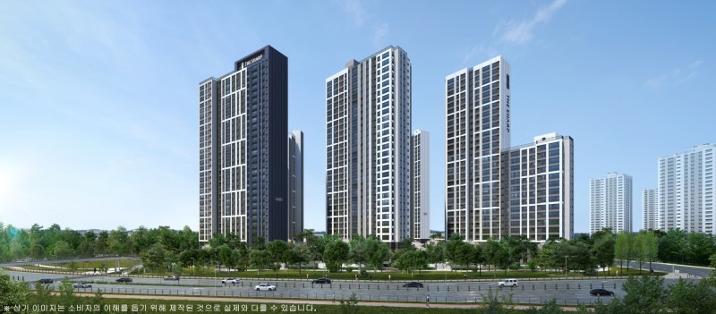 에코시티 더샵 4차 투시도 / 사진제공=포스코이앤씨