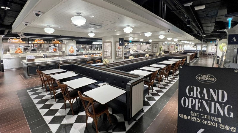 팩토리아울렛 천호점 애슐리퀸즈 매장 모습. /사진제공=이랜드리테일