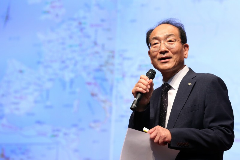 ▲ 이성해 국가철도공단 이사장
