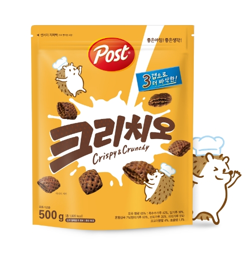 동서식품(대표 김광수)은 시리얼 브랜드 포스트의 신제품 ‘포스트 크리치오’를 13일 출시했다. /사진=동서식품 포스트
