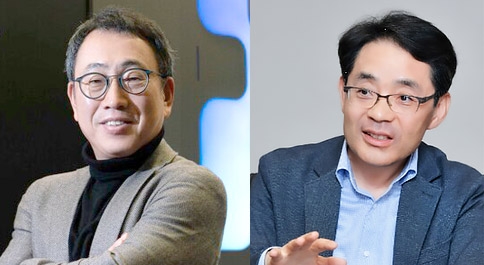▲ 유영상 SKT 대표(왼쪽), 김양섭 SKT CFO. 사진=SKT