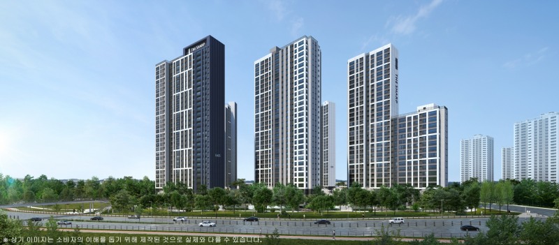 에코시티 더샵 4차 단지투시도 / 사진제공=포스코이앤씨