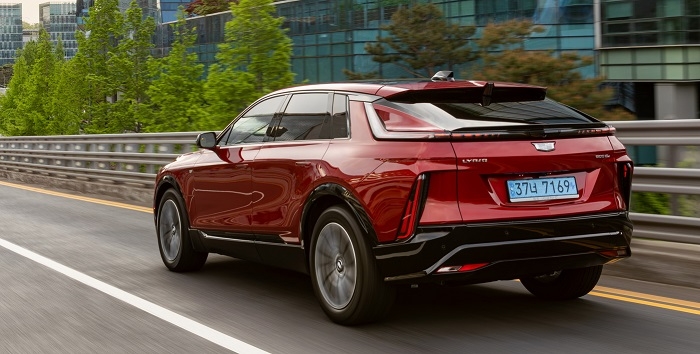 캐딜락 리릭 드디어 국내 상륙...1억짜리 전기SUV