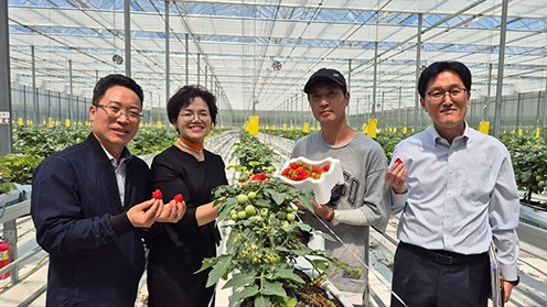 농신보, 충북·강원 소재 스마트팜 우수농가 현장간담회 실시