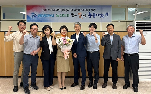 농신보, 조은주 상무 주관 강원지역 현장경영 실시