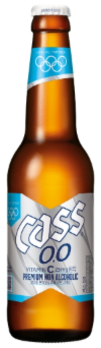 오비맥주(대표 배하준)는 비알코올 음료 카스 0.0의 330ml 병 제품을 전국 일반 음식점에서도 선보인다고 28일 밝혔다. /사진=오비맥주 카스
