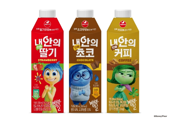 서울우유협동조합(조합장 문진섭)은 당은 낮추고 맛은 더 풍부하게 구현한 280mL 용량 가공유 ‘내 안의 진짜 딸기, 초코, 커피’ 3종을 29일 출시했다. /사진=서울우유협동조합