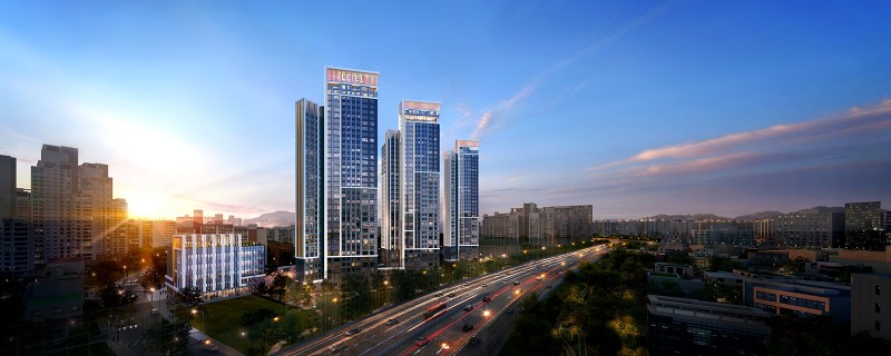 신반포12차 재건축사업 단지투시도 / 사진제공=롯데건설